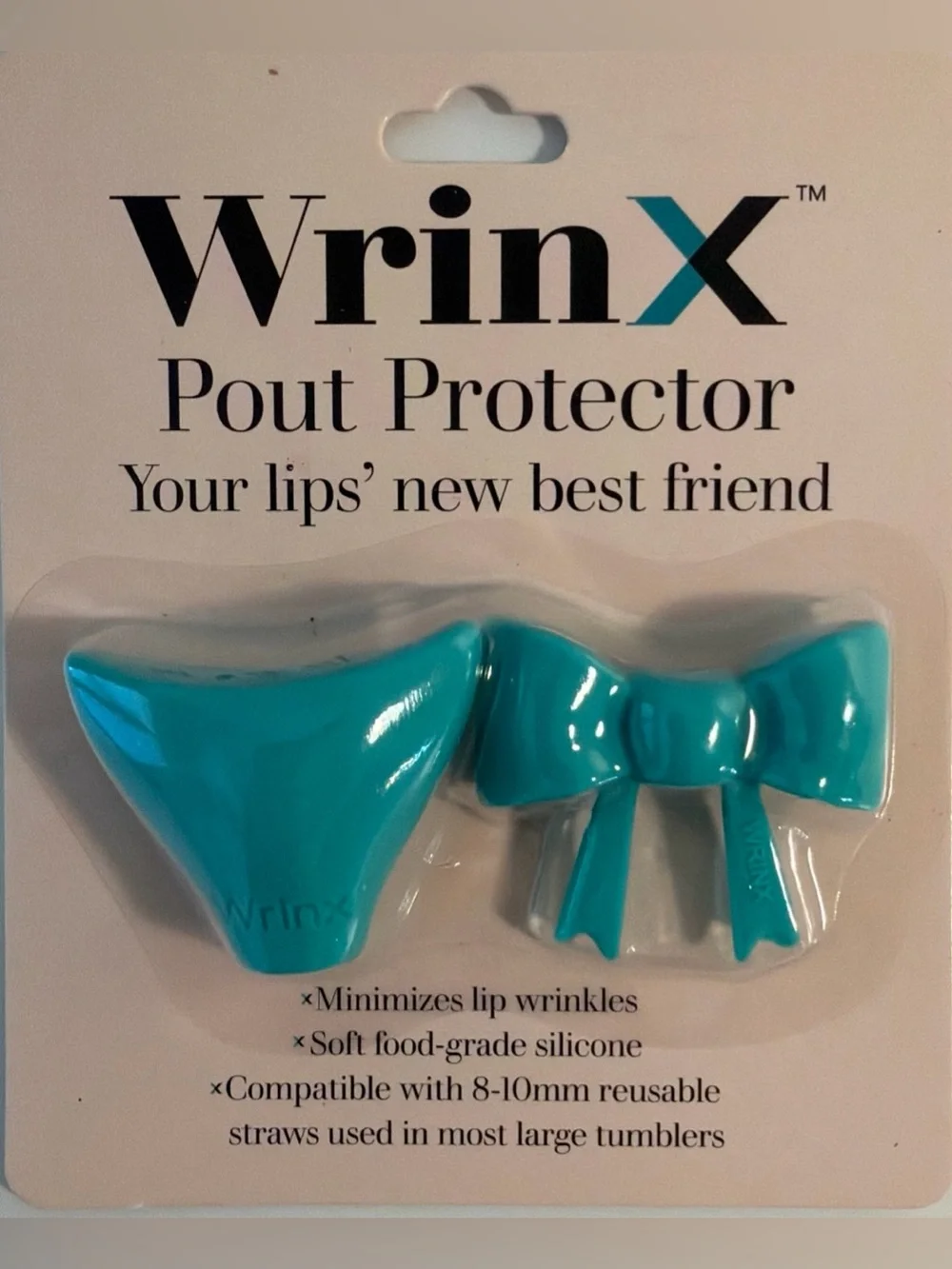 Dentist- Designed Anti-Wrinkle Silicone Straw Topper Attachment for Lips | 2 ...